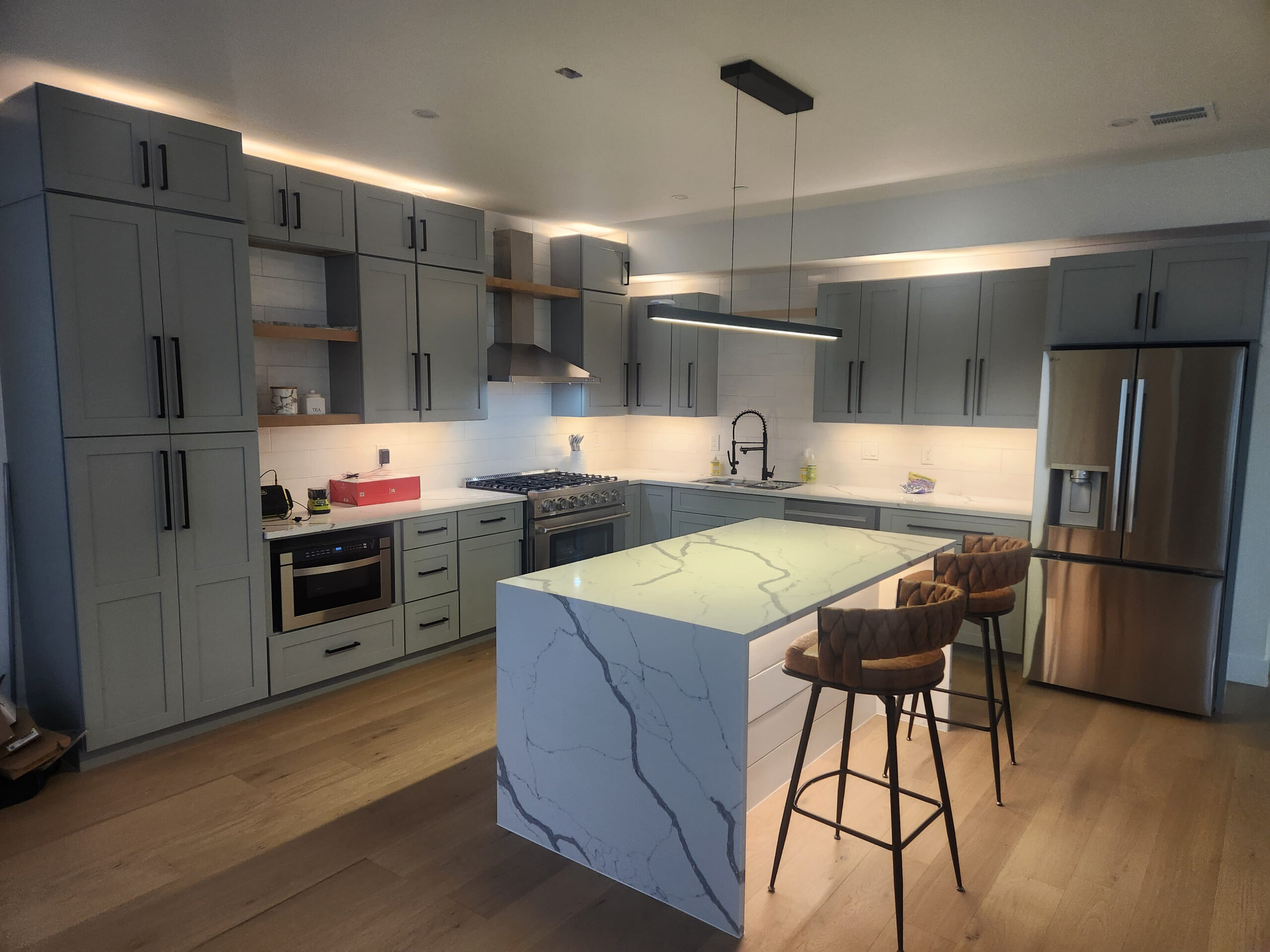 Custom kitchen remodel in West Houston by ENB Contracting